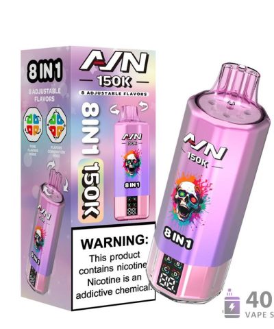 Vue alternative de Aivono Aim 150K Puffs Disposable Vape - 58mL E-liquid, Rechargeable 850mAh