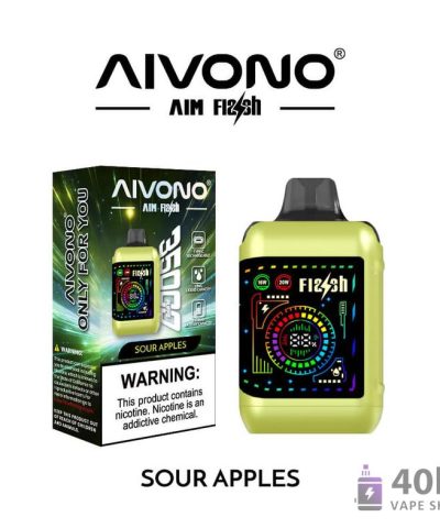Vue alternative de Aivono AIM Flash 35000 Puffs Disposable Vape - Dual Mesh, LED Display, Rechargeable