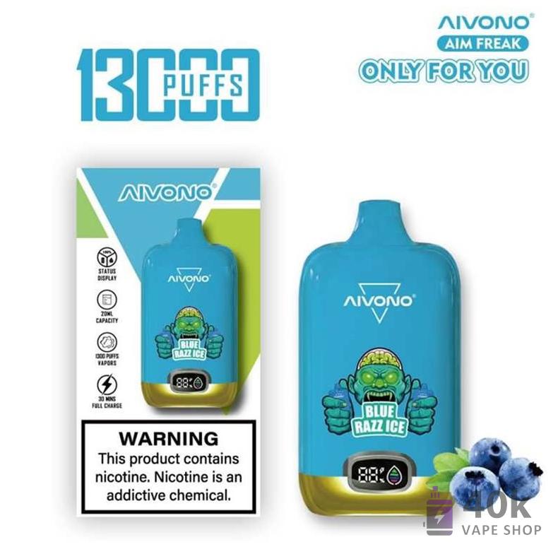 Aivono AIM FREAK 13000 Disposable Vape: 13K Puffs, Rechargeable, 20mL E-Liquid – Bild 4