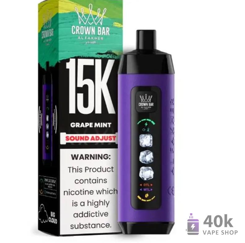 Alfakher ICE ADJUST 15000 Disposable Vape - 15K Puffs, Dual ICE Mode & Adjustable Airflow - Obrázek 4