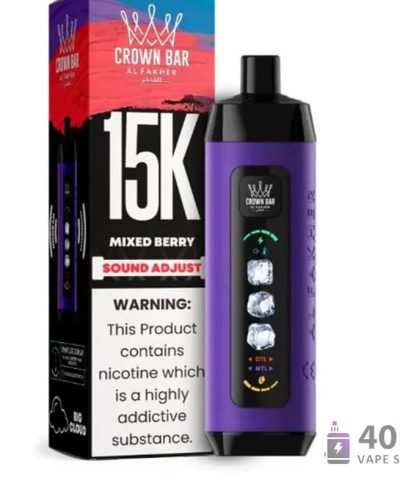 Alfakher ICE ADJUST 15000 Eldobható Vape - 15K Puffs, Dual ICE Mode & Állítható légáramlás