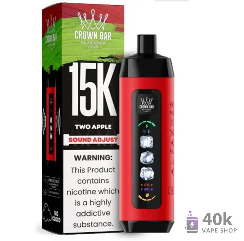 Alfakher ICE ADJUST 15000 Disposable Vape - 15K Puffs, Dual ICE Mode & Adjustable Airflow - Obrázek 5