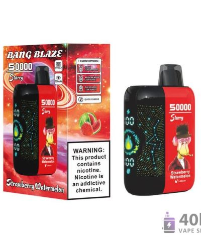 Bang Blaze 50000 Puffs Vape jetable | E-Cigarette rechargeable et personnalisable
