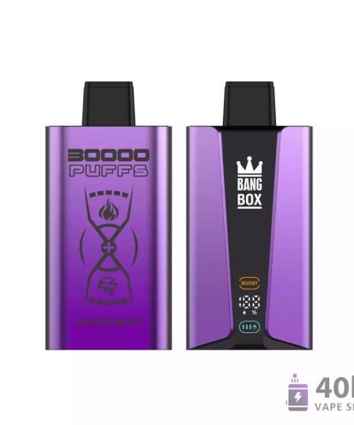 Bang Box 30000 Puffs Stylo à Vape jetable avec écran intelligent et grande capacité