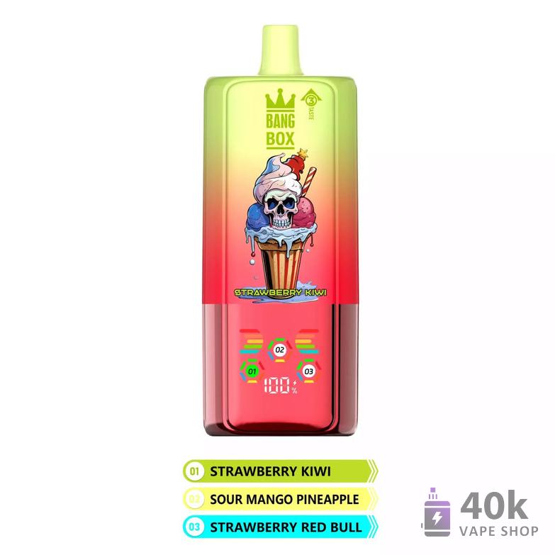 Bang Box 80000 Puffs Eldobható Vape - Triple Mesh Coil, 60ml E-Liquid, 850mAh akkumulátor