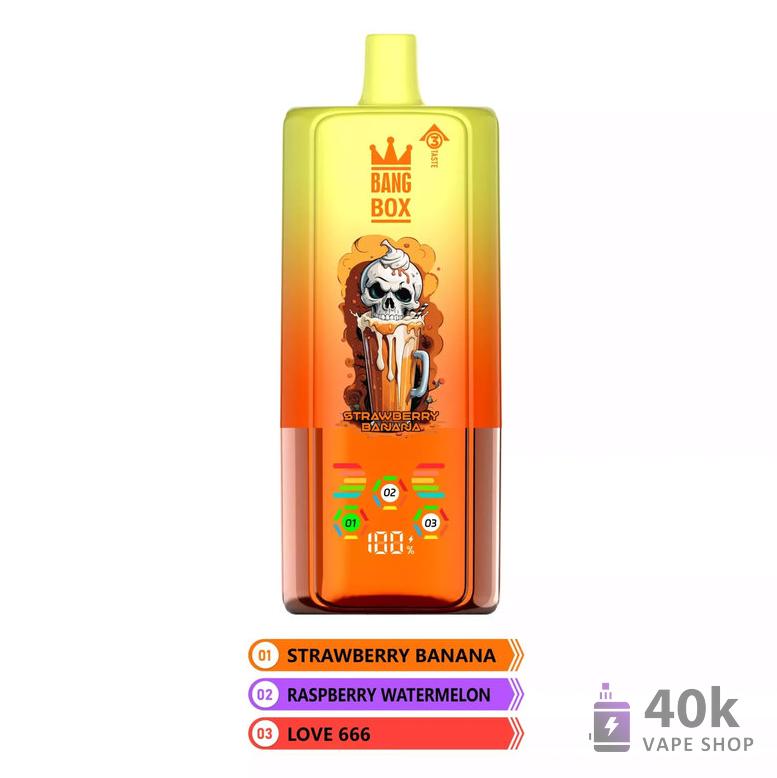 Bang Box 80000 Puffs Disposable Vape - Triple Mesh Coil, 60ml E-Liquid, 850mAh Battery - Kép 4