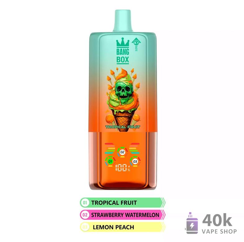 Bang Box 80000 Puffs Disposable Vape - Triple Mesh Coil, 60ml E-Liquid, 850mAh Battery - Kép 3