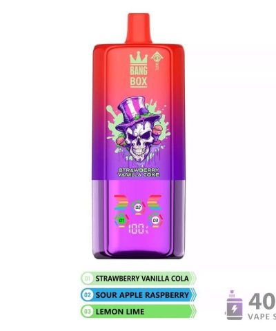 Vista alternativa dell'Bang Box 80000 Puffs Disposable Vape - Triple Mesh Coil, 60ml E-Liquid, 850mAh Battery