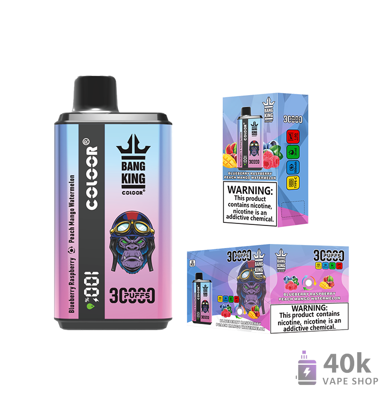 Bang King 30000 Double Flavor Disposable Vape Pen with 0/2/3/5% Nicotine - Kép 5