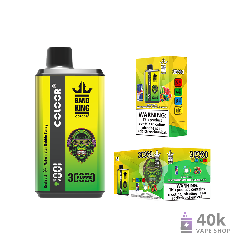 Bang King 30000 Double Flavor Disposable Vape Pen with 0/2/3/5% Nicotine - Kép 4