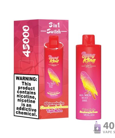 Vue alternative de Bang King 45000 Puffs Triple Flavors Disposable Vape