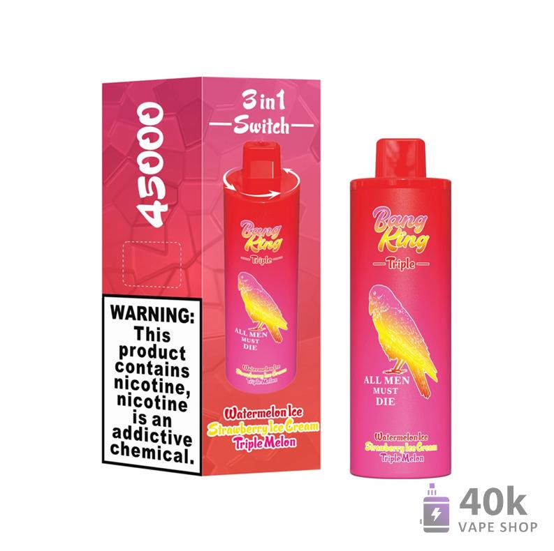 Bang King 45000 Puffs Triple Flavors Disposable Vape - Imagine 2