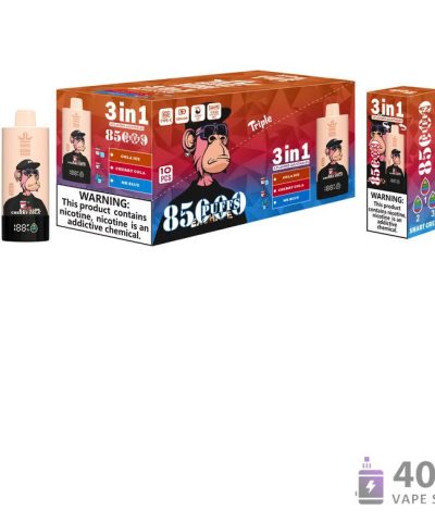 Bang King 85000 Puffs Vape jetable - Pods triple saveur, rechargeable