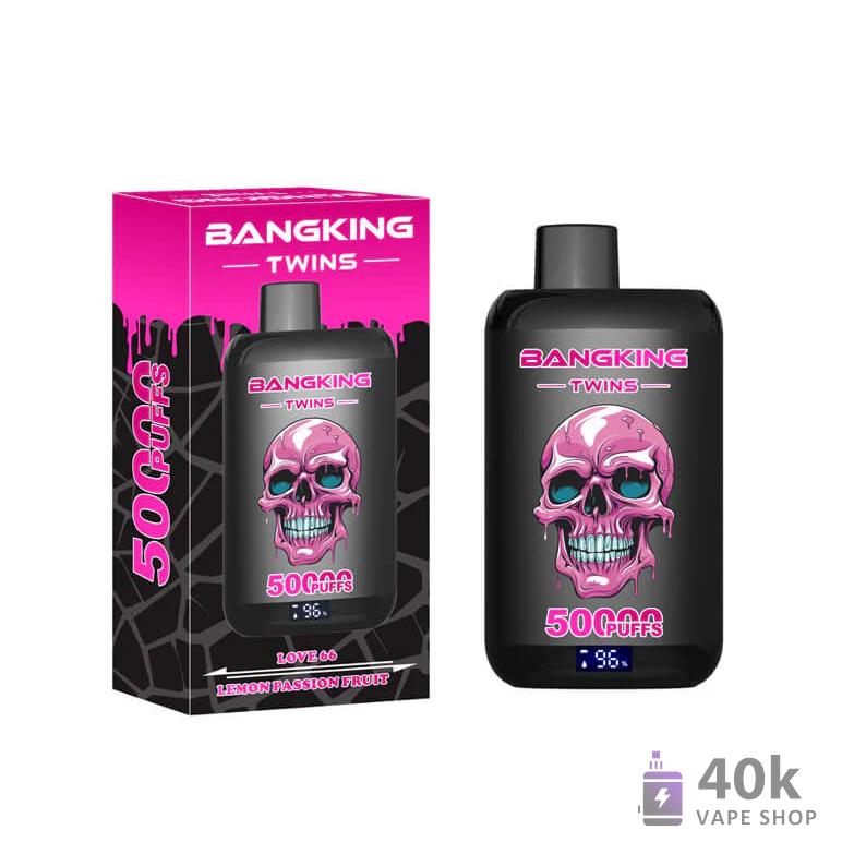 Bang King Twins 50K Disposable Vape - Dual Flavor, 50,000 Puffs - Bild 5