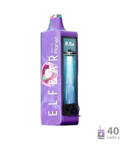 Vue alternative de ELF BAR PLANET 25000 Disposable Vape - 25K Puffs, Rechargeable, 5% Nicotine