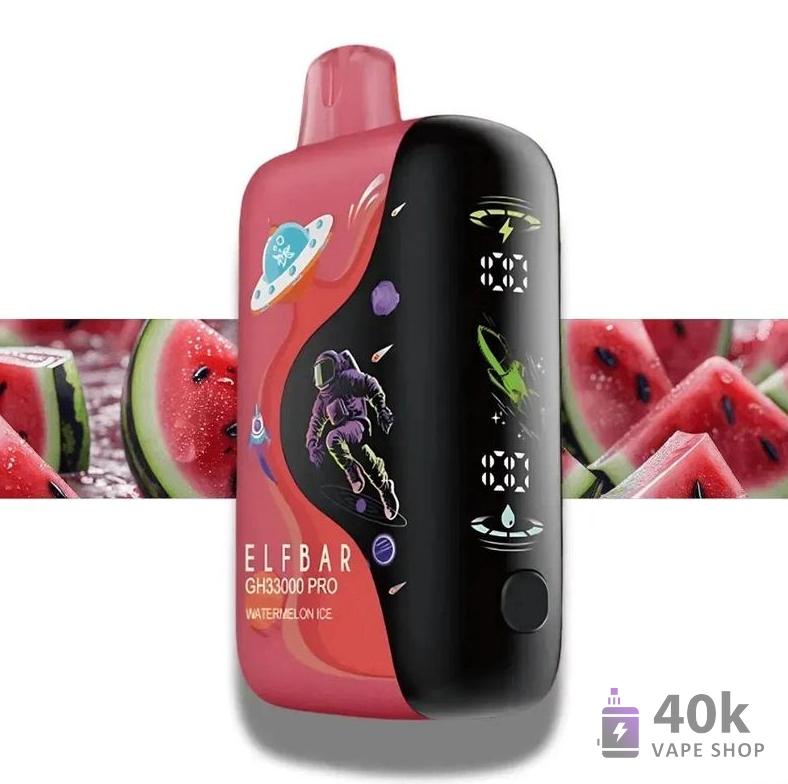 Elfbar GH33000 33000 Puff Disposable Vape | 5% Nicotine & 850mAh Rechargeable - Bild 3