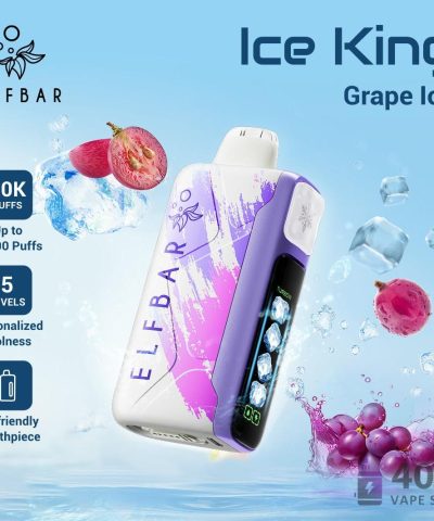 Az Elfbar Ice King 30000 Disposable Vape - 30,000 Puffs, Rechargeable 850mAh alternatív nézete
