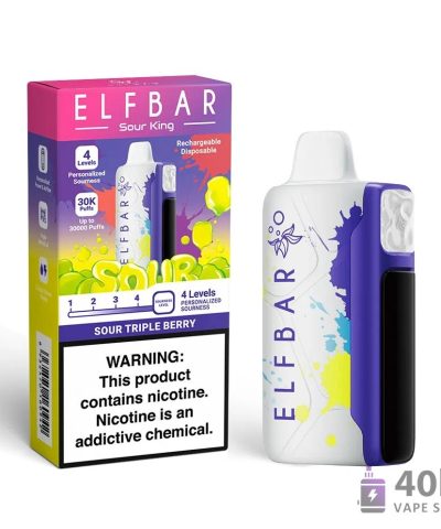 Az Elfbar Sour King Disposable Vape - 30,000 Puffs, Customizable Sour Flavors alternatív nézete