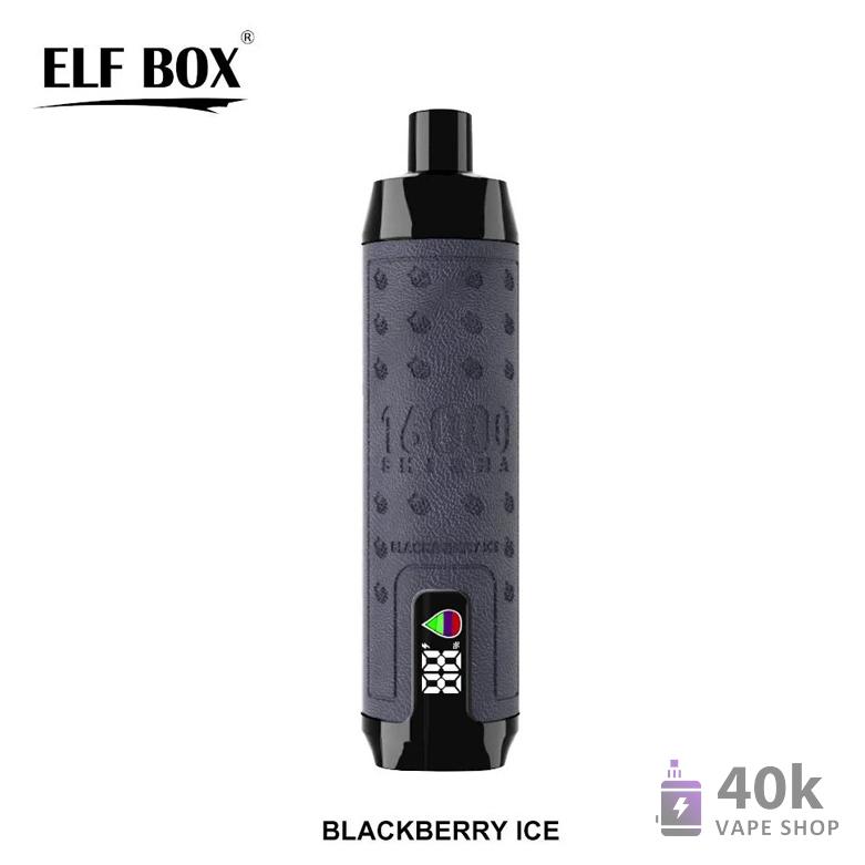 Elfbox Shisha 16000 Disposable Vape: 28mL E-liquid, 16K Puffs, Mesh Coil – Image 2