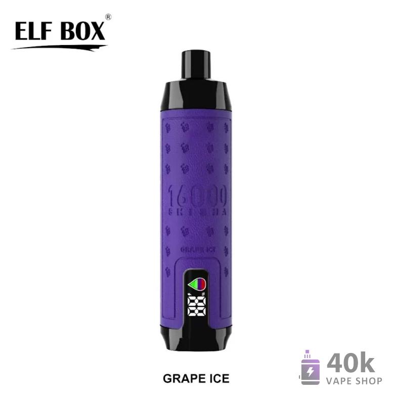Elfbox Shisha 16000 Disposable Vape: 28mL E-liquid, 16K Puffs, Mesh Coil – Image 4