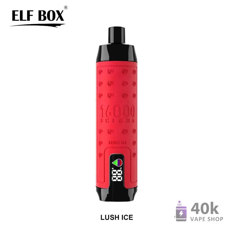 Elfbox Shisha 16000 Disposable Vape: 28mL E-liquid, 16K Puffs, Mesh Coil – Image 6