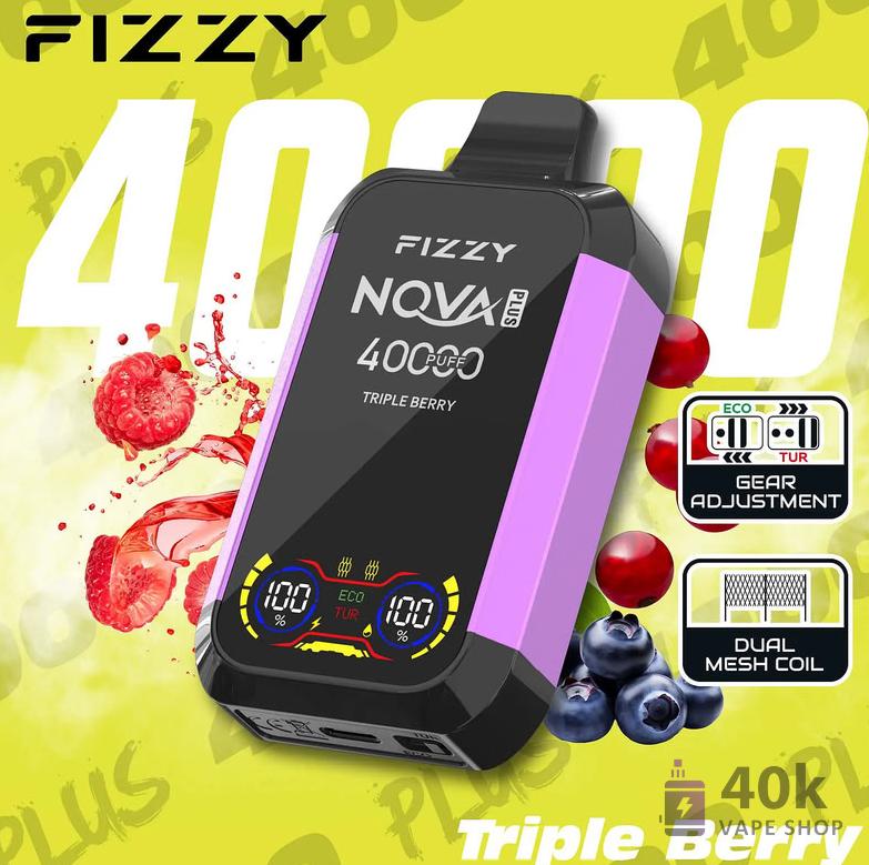 Fizzy 40000 Disposable Vape - 40,000 Puffs with Mesh Coil – Image 3