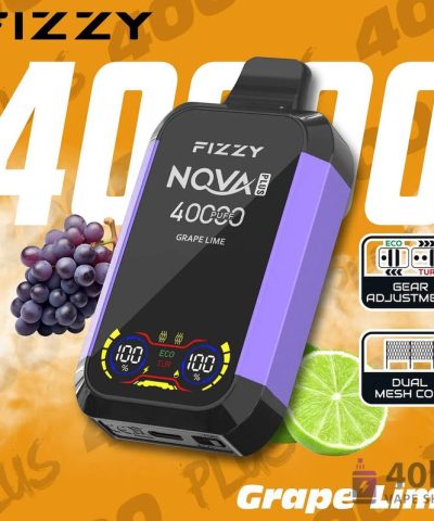Fizzy 40000 Vape jetable - 40 000 bouffées avec Mesh Coil