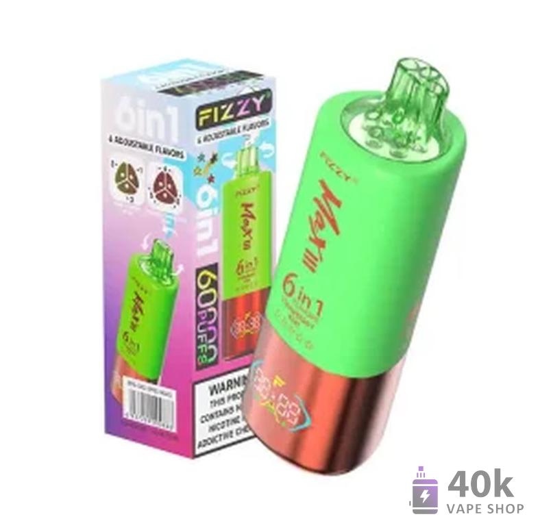 Fizzy 60000 | 60K Puffs Rechargeable Disposable Vape in 6 Flavors - Imagine 5