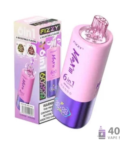 Az Fizzy 60000 | 60K Puffs Rechargeable Disposable Vape in 6 Flavors alternatív nézete