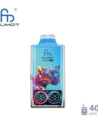 Fumot Leopard 40000 Eldobható Vape - 40K Puffs LED képernyővel és Type-C töltéssel