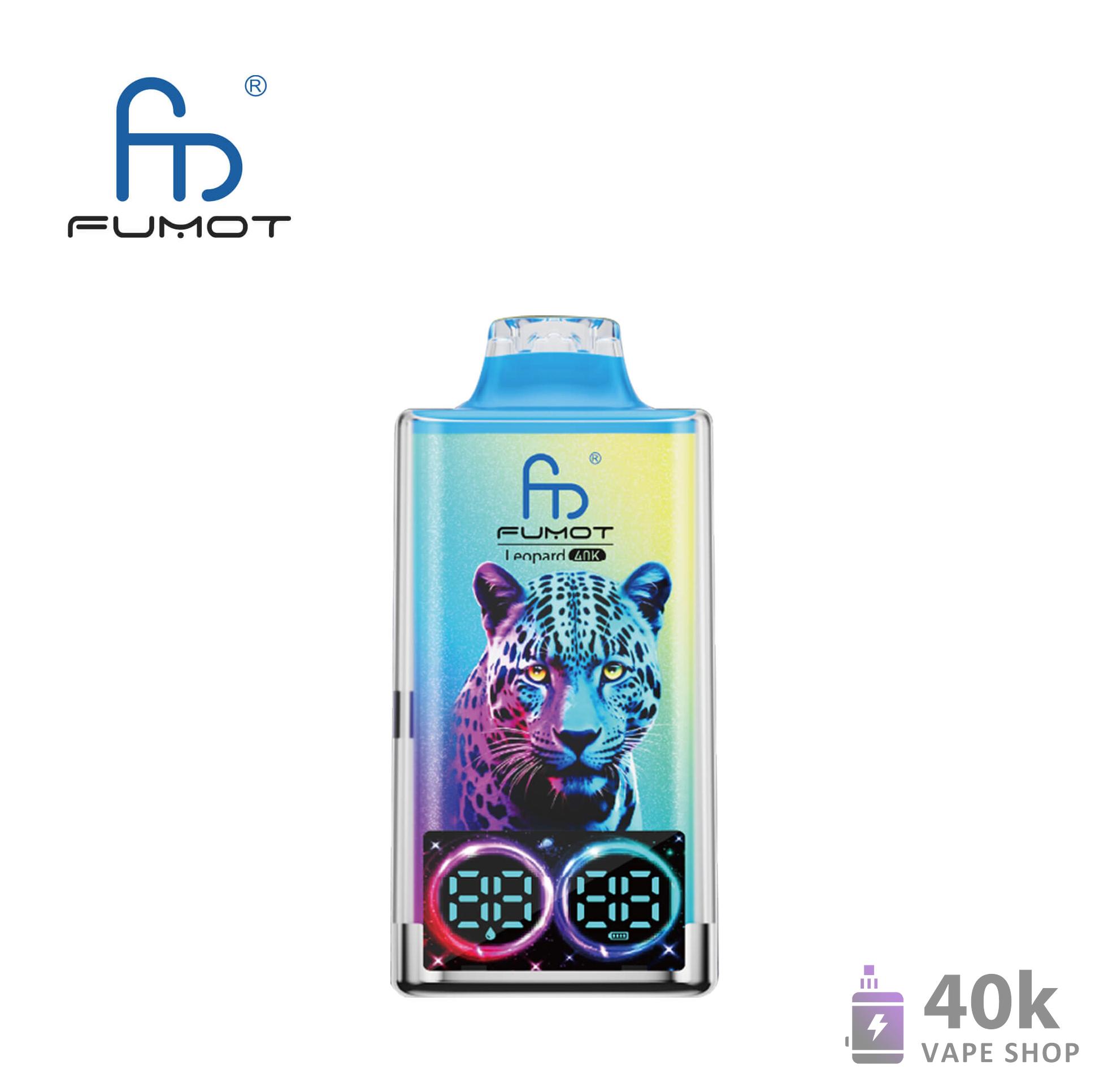 Fumot Leopard 40000 Disposable Vape - 40K Puffs with LED Screen & Type-C Charging – Bild 6