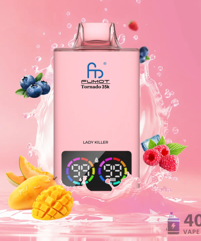 Fumot Tornado 35000 Vape jetable | 35 000 bouffées | Rechargeable & Multi-Flavors