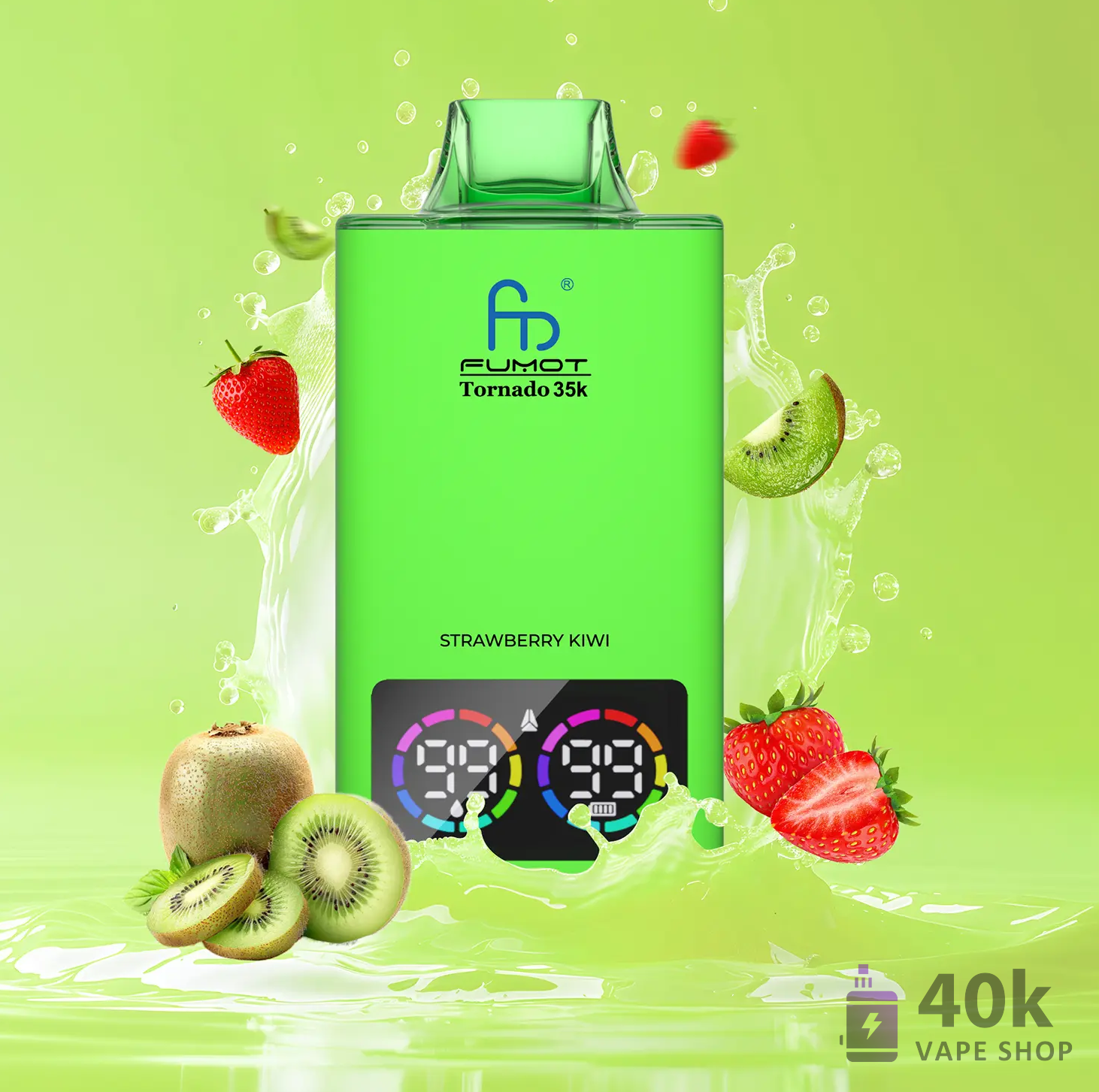 Fumot Tornado 35000 Disposable Vape | 35,000 Puffs | Rechargeable & Multi-Flavors - Kép 5