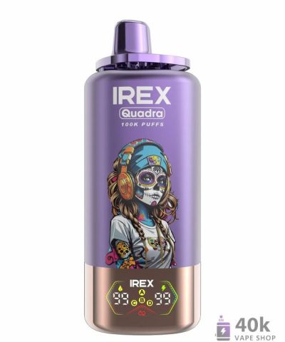 IREX QUADRA 4in1 engångsvape - 100 000 puffar, flera smaker