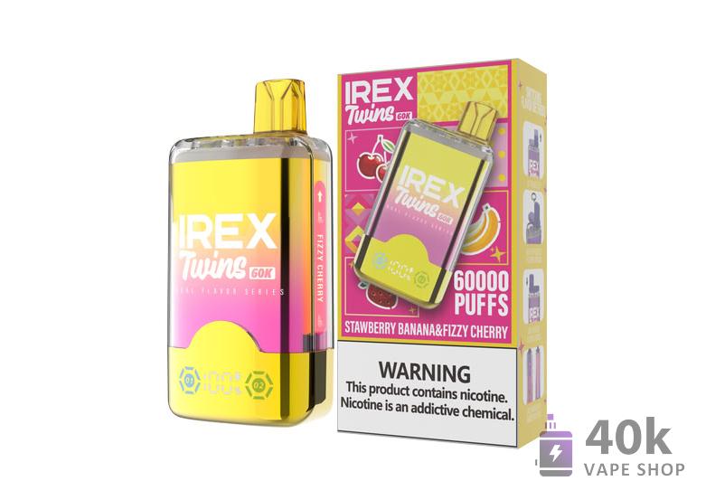 IREX TWINS 60000 Disposable Vape - 40K Puffs, Dual Tank, 5% Nicotine – Image 6