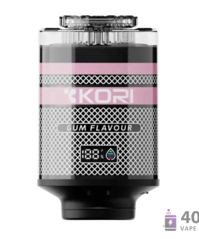 KORI 120000 Puffs Vape jetable - 60ML E-Liquid, RGB Light, 2200mAh Battery
