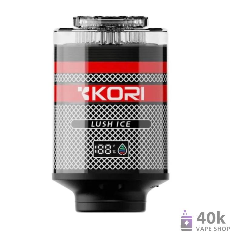 KORI 120000 Puffs Disposable Vape - 60ML E-Liquid, RGB Light, 2200mAh Battery - Pilt 6
