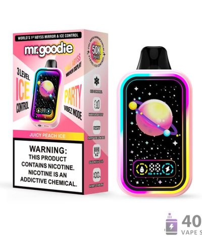 Mr. Goodie Abyss Mirror Disposable Vape - 50.000 Puffs, einstellbare Eisanzeigen