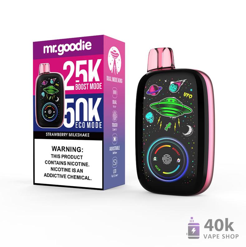 Mr.Goodie Dual Mode King Disposable Vape - 50K Puffs, Dual Mesh Coil - зображення 4