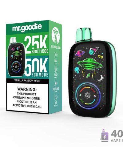 Mr.Goodie Dual Mode King Einweg Vape - 50K Puffs, Dual Mesh Coil