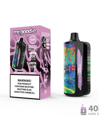 Vue alternative de Mr. Goodie SHISHA Dual Mode Disposable Vape - 50K Puffs, Adjustable Airflow