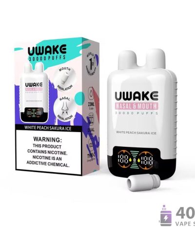 Alternative Ansicht von Mr. Goodie UWAKE Disposable Vape - 30,000 Puffs, Dual Tank, Smart Screen
