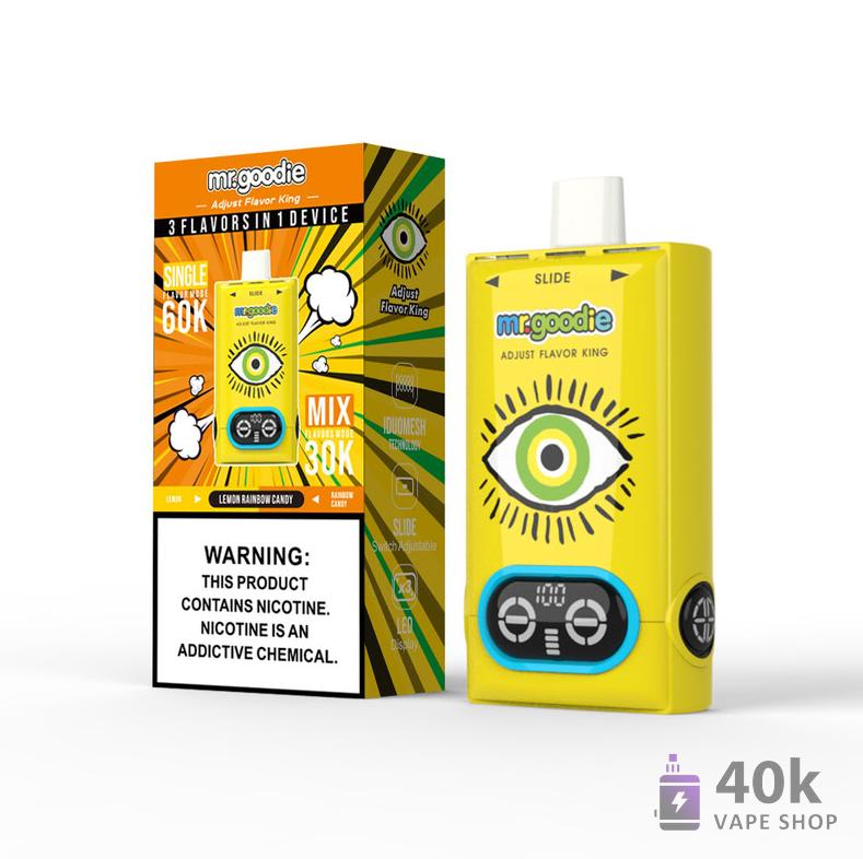Mr. GoodieAdjust Flavor King Triple Flavor Disposable Vape with Adjustable Modes - зображення 5