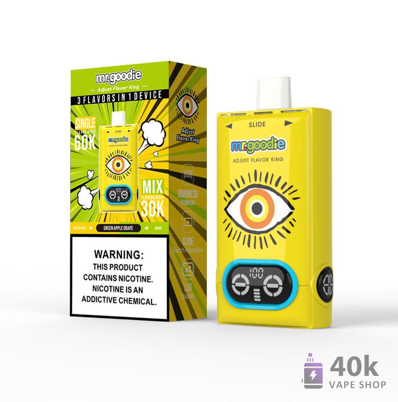 Mr. GoodieAdjust Flavor King Triple Flavor Disposable Vape with Adjustable Modes - зображення 3