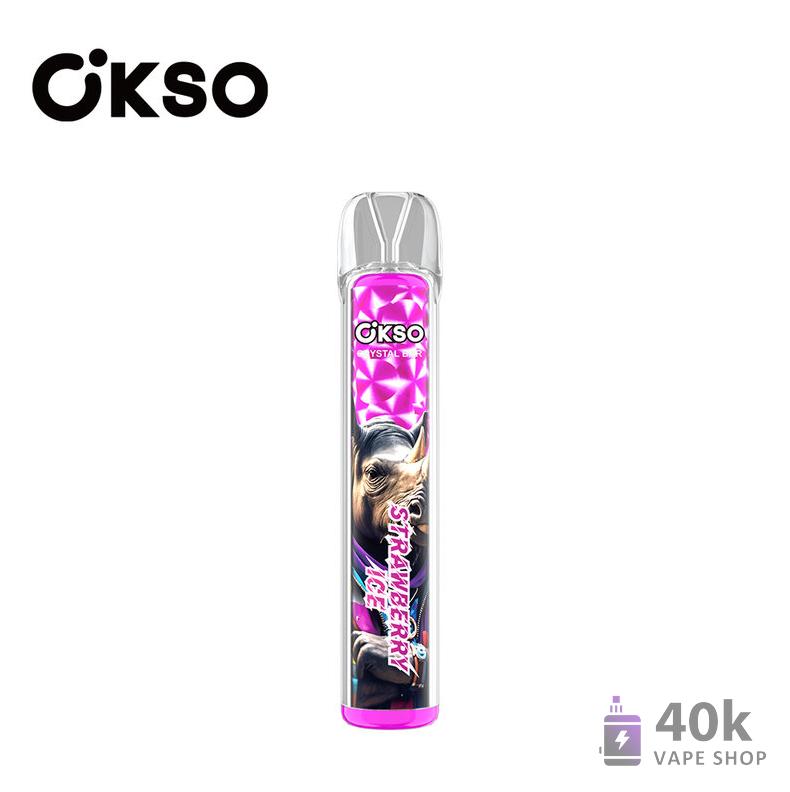 OKSO Crystal Bar 800 Disposable Vape - 800 Puffs Mesh Coil Device - 画像3