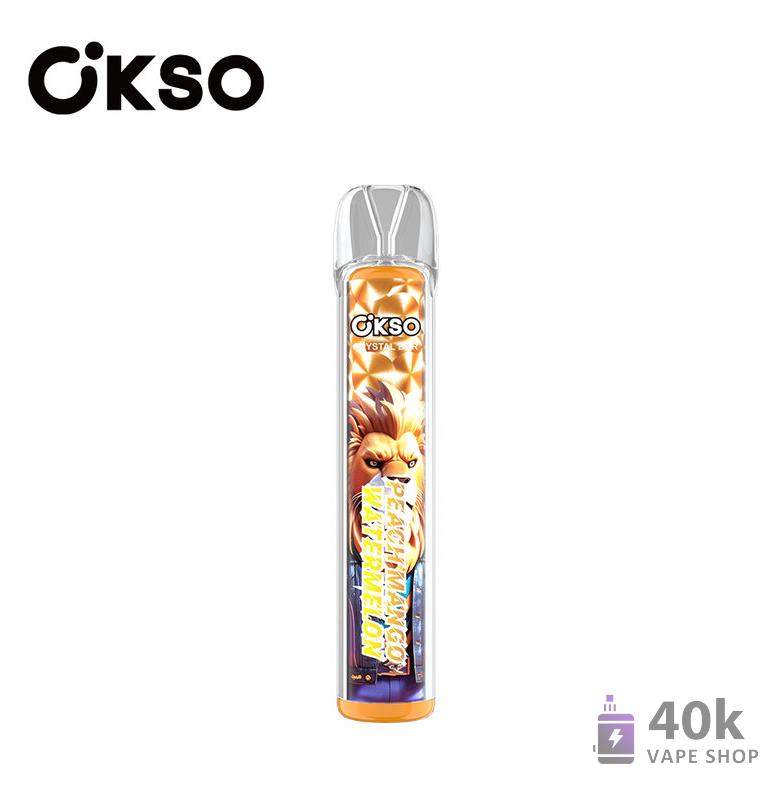 OKSO Crystal Bar 800 Disposable Vape - 800 Puffs Mesh Coil Device - 画像2
