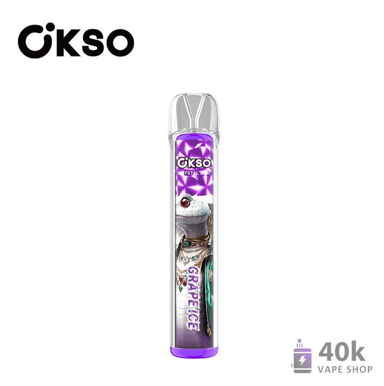OKSO Crystal Bar 800 Disposable Vape - 800 Puffs Mesh Coil Device - 画像6
