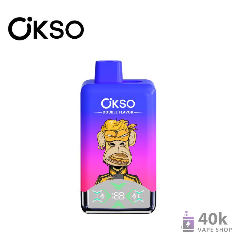 OKSO Double Flavor 60K Vape jetable - 60 000 bouffées, double arôme