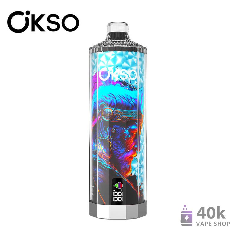 OKSO Shisha Hookah Mega 50000 Disposable Vape - 50K Puffs, Rechargeable - Imagen 2