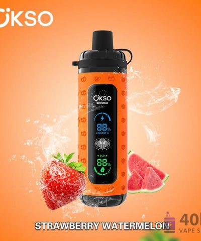 Vue alternative de OKSO Shisha Max 40000 Disposable Vape 40K Puffs, Rechargeable Mesh Coil
